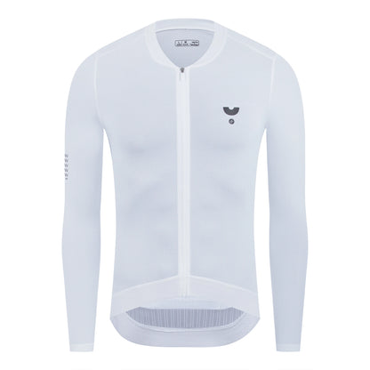 YKYWBIKE Core Cycling Jersey Men UPF 50+ Pro Team Bicycle Shirt Long Sleeve Breathable Road Bike Maillot Cycling Clothing MTB