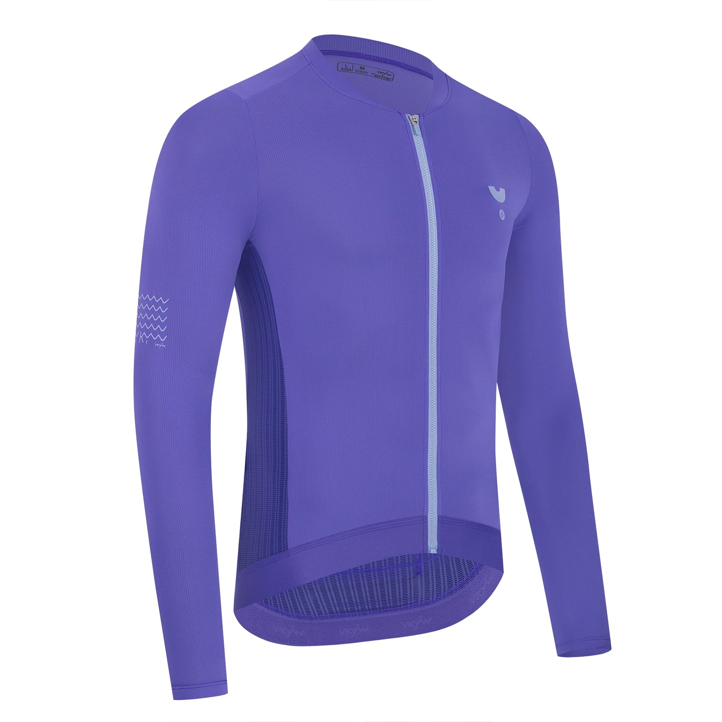 YKYWBIKE Core Cycling Jersey Men UPF 50+ Pro Team Bicycle Shirt Long Sleeve Breathable Road Bike Maillot Cycling Clothing MTB