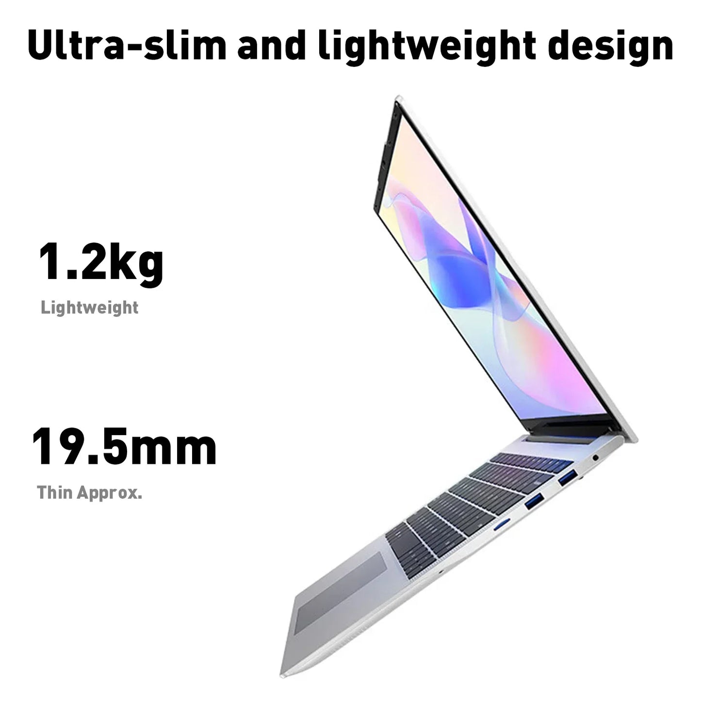 14.1 Inch Gaming Laptop Ultra Slim 32GB 2TB SSD Windows 11 Intel Core i7 8650U PC Gamer Office Notebook 1920x1080 HD Max