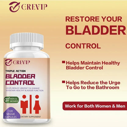 Bladder Control Supplement - Supports Urinary Tract Health - Helps Relieve Overactive Bladder and Urinary Tract Infections