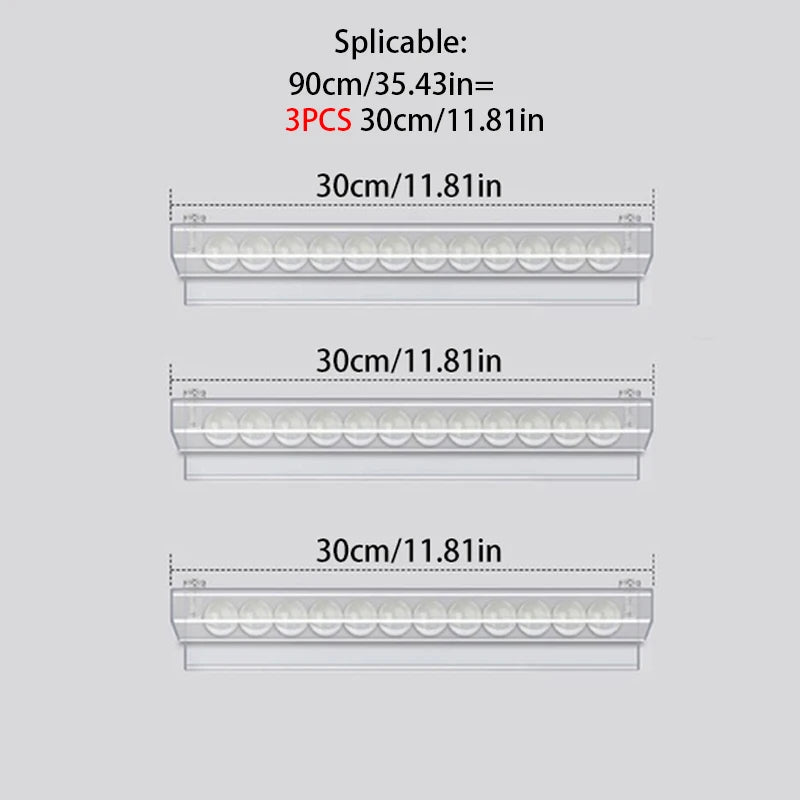 30cm-150cm Kitchen Takeaway Order Organizer Ticket Holder PVC Takeout Orders & Restaurant Tickets Rack for Office Cafes Pubs
