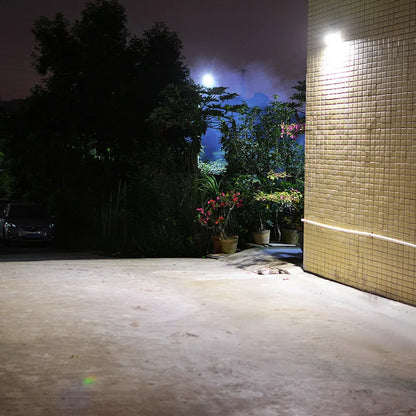 Outdoor LED Solar Light Garden Energy Powered LED Solar Reflector Motion Sensor Lighting Street Solar Radar Motion Wall Lamps