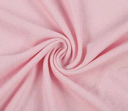 Bird Eye Quick Dry Sport Training Jersey Fabric Moisture Wicking Breathable Mesh Short Sleeve Athletic Shirt Clothing Material