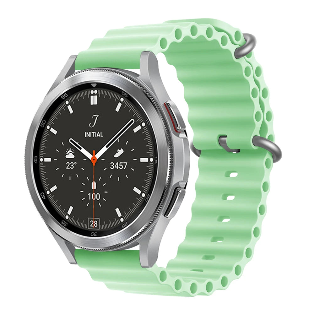 22mm For Huawei Watch GT5 46mm Strap Silicone Sport Wristband 18mm Band For Huawei Watch GT5 41mm GT4 41mm Ocean Watchband