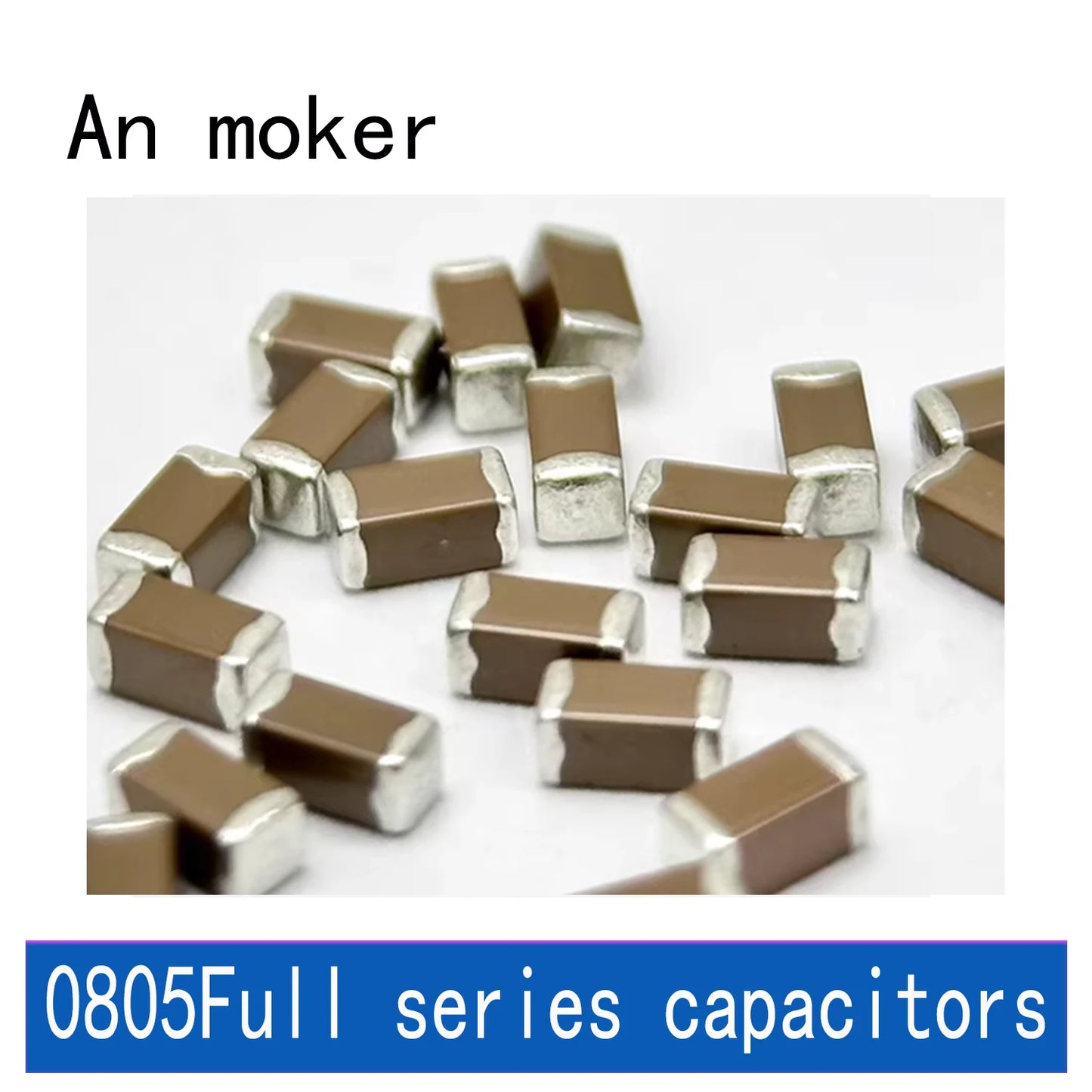 50pcs/lot MLCC Ceramic Capacitors  0805 22pF47pF100pF 1uF 2.2uF 3.3uF 4.7uF 10uF 1uf 22uF 47uF 6.3V 10V 16V 25V 50V 100V X5R X7R