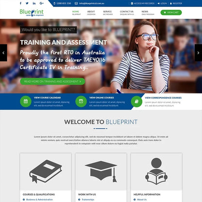Website Design and Web Development Company for Services and Business Website Design Theme and Template Builder Software