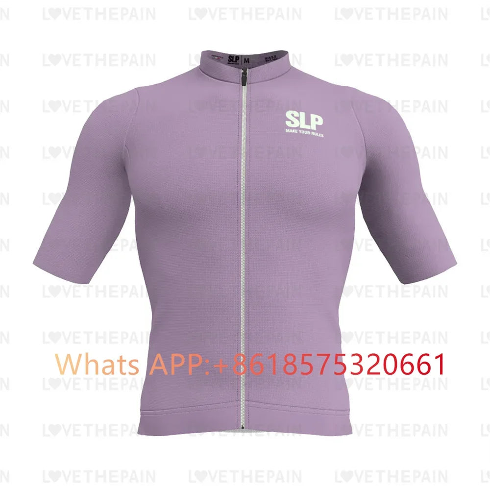 SLp Men Cycling Jersey Classic Cycling Racing Tops Short Sleeve Cyclist Clothes Shirt Maillot Summer Bicycle Bike Wear SLOPLINE