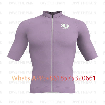 SLp Men Cycling Jersey Classic Cycling Racing Tops Short Sleeve Cyclist Clothes Shirt Maillot Summer Bicycle Bike Wear SLOPLINE