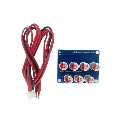 【C】1 Set Energy Transfer Balance Board 4S 6A Active Balancer Capacitive Type For 4 Strings Li-ion Lithium Battery BMS Protection
