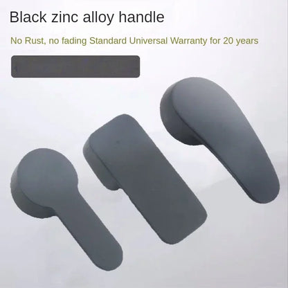 Black Faucet Switch Handle Mixing Valve Spool Handle Basin Kitchen Shower Hot and Cold Faucet Repair Accessories