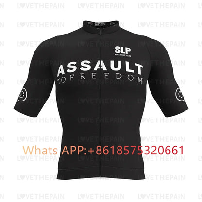 SLp Men Cycling Jersey Classic Cycling Racing Tops Short Sleeve Cyclist Clothes Shirt Maillot Summer Bicycle Bike Wear SLOPLINE