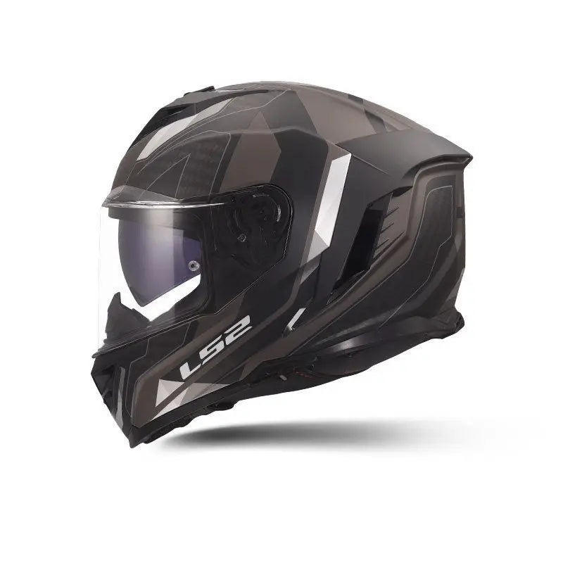LS2 FF818 Motorcycle Helmet Full Face Double Lens Off-road Racing Helmet Men Breathable Cascos Para Moto DOT Casco Moto