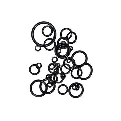 200pcs Rubber O-rings for Faucet, Hose, Valve, Water & Oil Proof Seals, Washer Combo Set, Universal Plumbing Accessories