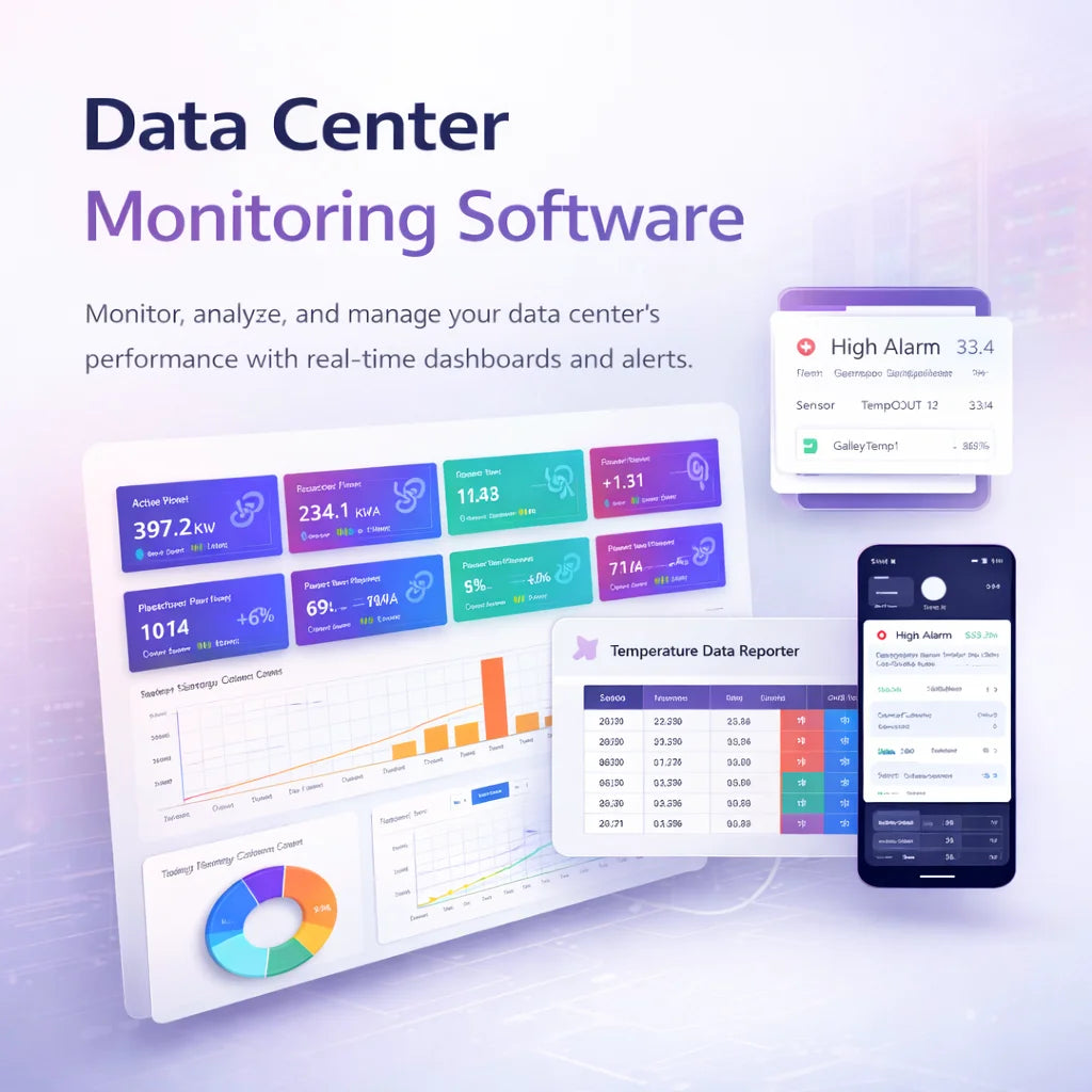 Professional Infrastructure Protection Real-Time Environmental Monitoring |  Data Center Monitoring Software – OEM Available