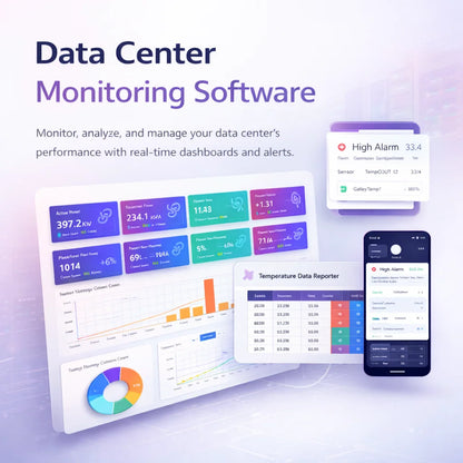 Professional Infrastructure Protection Real-Time Environmental Monitoring |  Data Center Monitoring Software – OEM Available