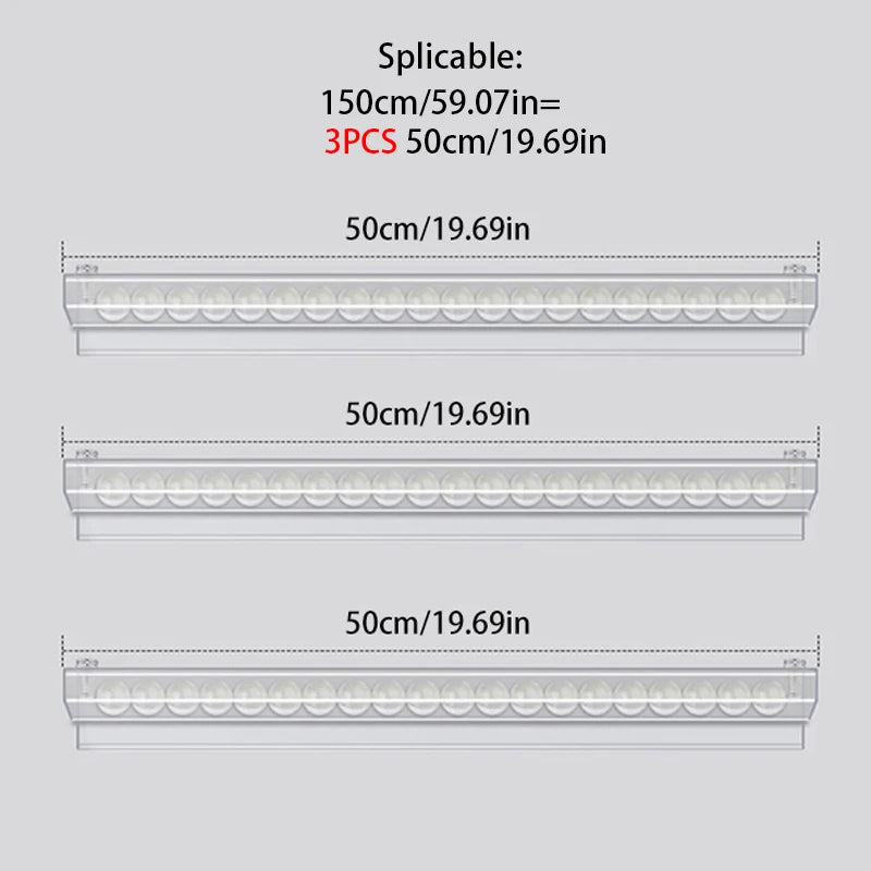 30cm-150cm Kitchen Takeaway Order Organizer Ticket Holder PVC Takeout Orders & Restaurant Tickets Rack for Office Cafes Pubs