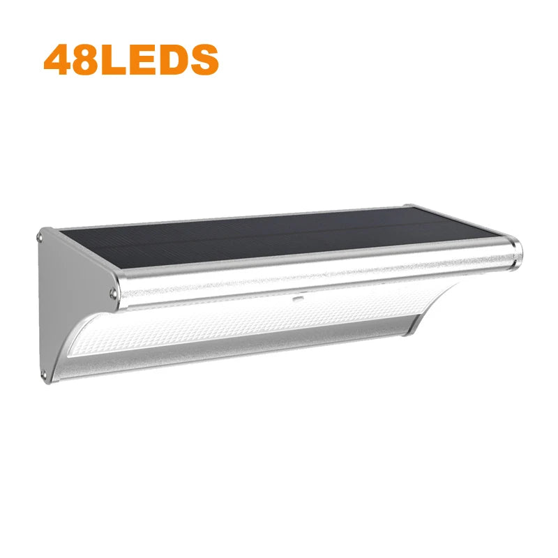 Outdoor LED Solar Light Garden Energy Powered LED Solar Reflector Motion Sensor Lighting Street Solar Radar Motion Wall Lamps