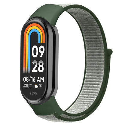 Nylon Loop Strap For Xiaomi Mi Band 10 Smart Watch Belt Wristband Breathable Watchband Correa For Mi Band 9/8 Strap Accessories