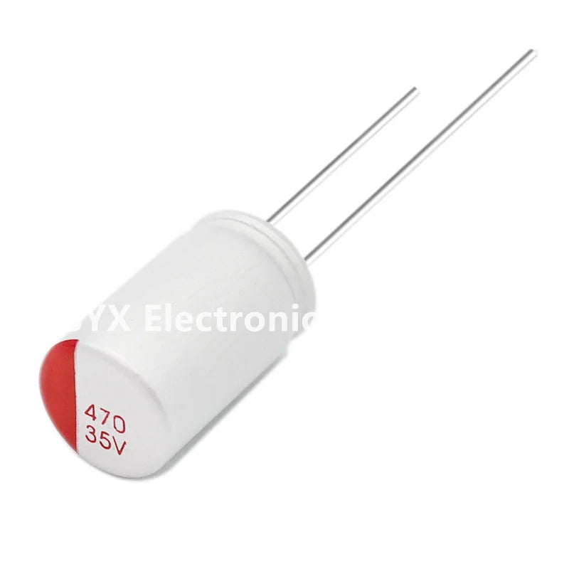 10Pcs Solid-State Capacitors DIP 35v 100uf 220uf 470uf 680uf 1000uf Applicable Power Supply Motherboard