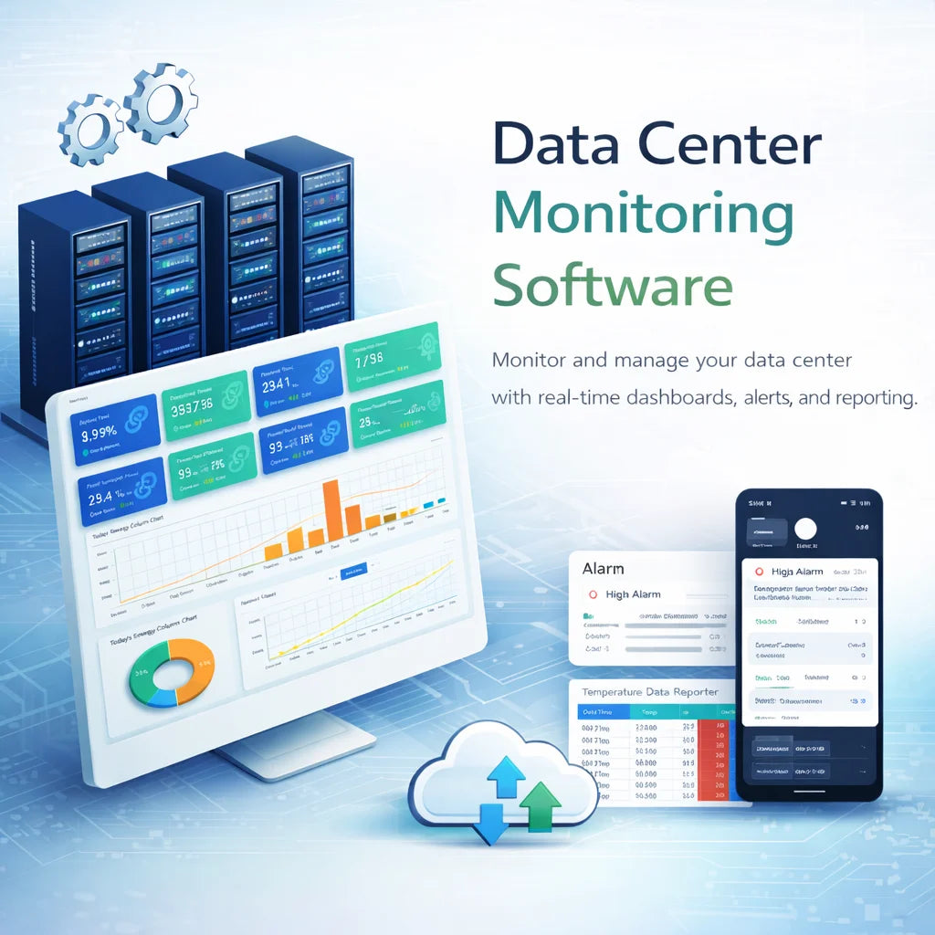 Professional Infrastructure Protection Real-Time Environmental Monitoring |  Data Center Monitoring Software – OEM Available