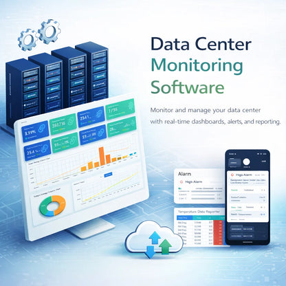 Professional Infrastructure Protection Real-Time Environmental Monitoring |  Data Center Monitoring Software – OEM Available