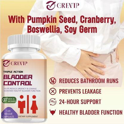 Bladder Control Supplement - Supports Urinary Tract Health - Helps Relieve Overactive Bladder and Urinary Tract Infections