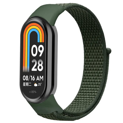 Nylon Loop Strap For Xiaomi Mi Band 10 Smart Watch Belt Wristband Breathable Watchband Correa For Mi Band 9/8 Strap Accessories