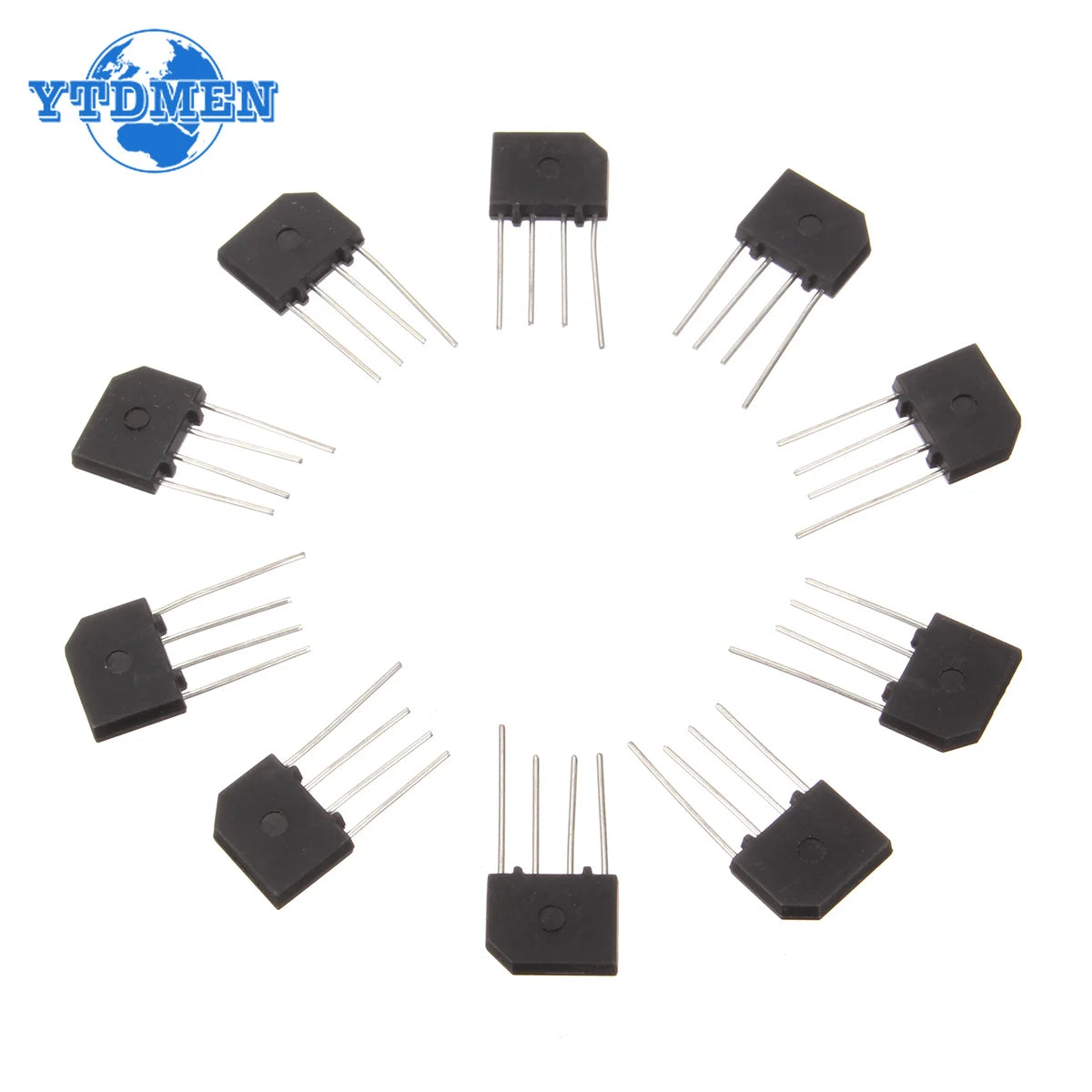 10PCS KBP307 Bridge Rectifier KBP 307 Power Diode 3A 1000V Electronica Componentes
