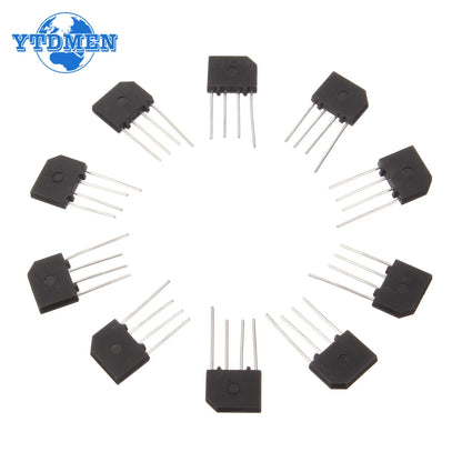 10PCS KBP307 Bridge Rectifier KBP 307 Power Diode 3A 1000V Electronica Componentes
