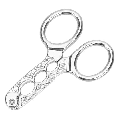 Melon Seed Plier Scissor Nut Cracker Kitchen Tools Stainless Steel Nutcracker Multi-Function Walnut Pine Sheller Opener