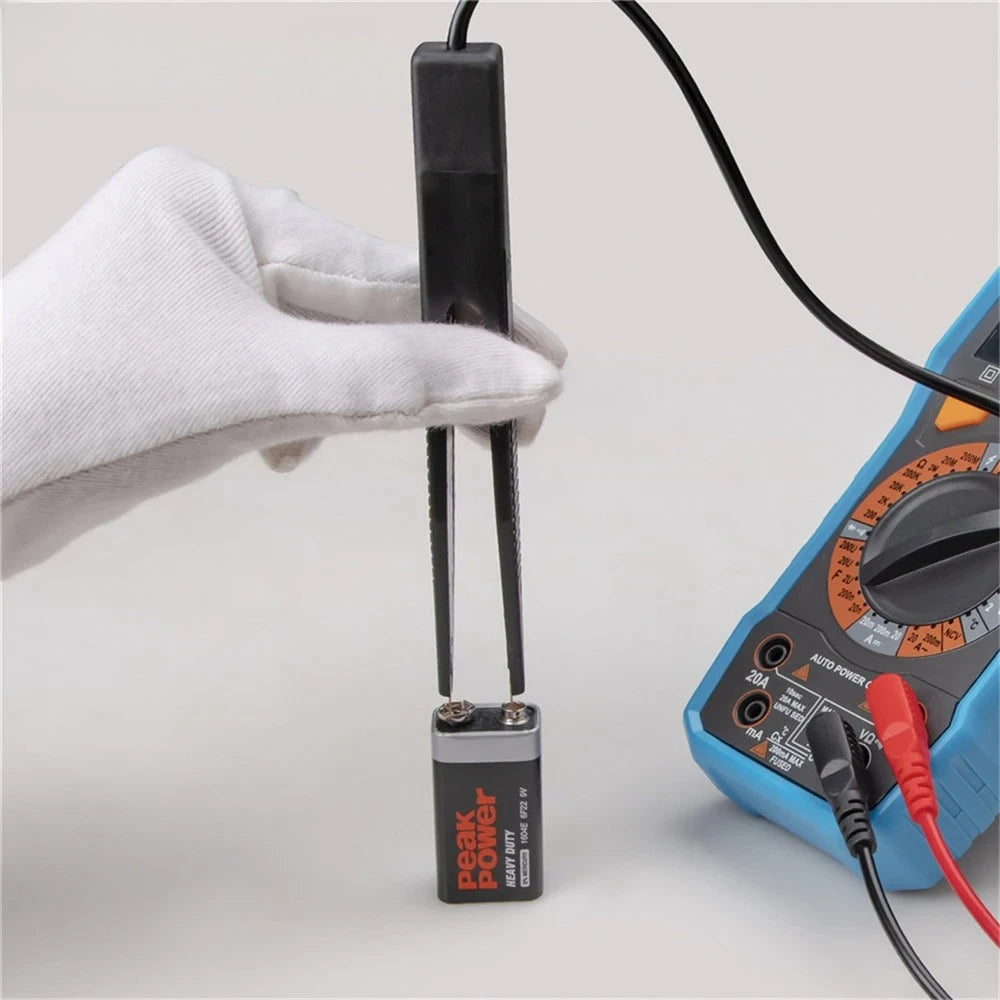 Capacitor Clip Detector Line Capacitance Test Leads Clip  LCR Universal Test Capacitor Resistance Multimeter Accessories