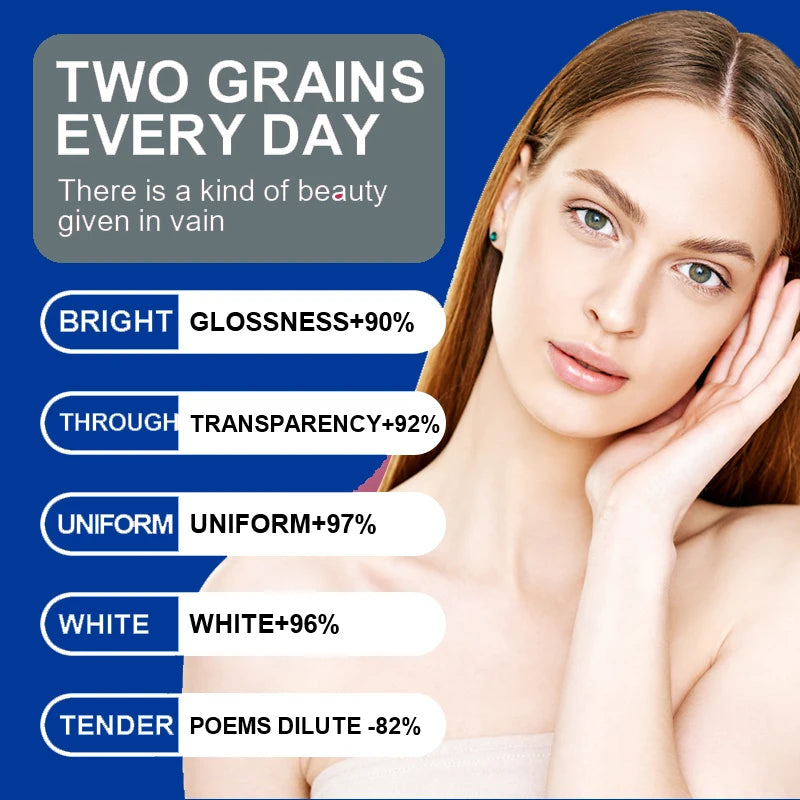 Glutathione Capsules Antioxidant Supplements Enhance Immune System and Skin Health Whitening Beauty Skin Care and Anti-aging