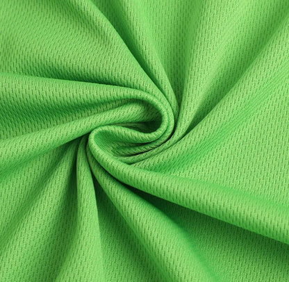 Bird Eye Quick Dry Sport Training Jersey Fabric Moisture Wicking Breathable Mesh Short Sleeve Athletic Shirt Clothing Material