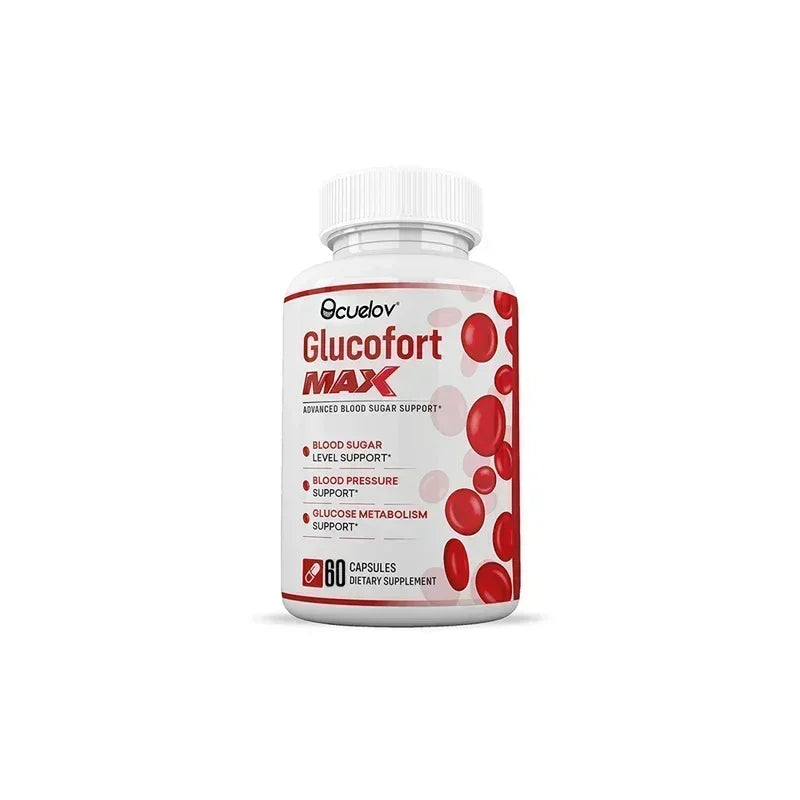 Glucofort Supplement Capsule with Vitamin C, Ginseng, Advanced Blood Sugar Support, Promotes Immune, Boosts Metabolism