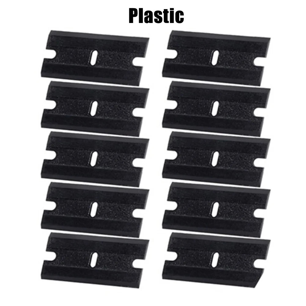 Scraper Blade Tool Auto Film Sticker Glue Ice Remover Razor Window Gap Glass Ceramic Kitchen Home Car Cleaner Squeegee Knife