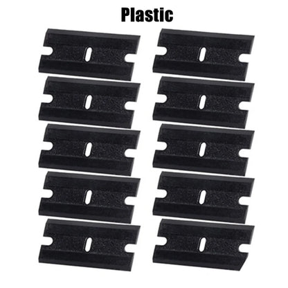 Scraper Blade Tool Auto Film Sticker Glue Ice Remover Razor Window Gap Glass Ceramic Kitchen Home Car Cleaner Squeegee Knife