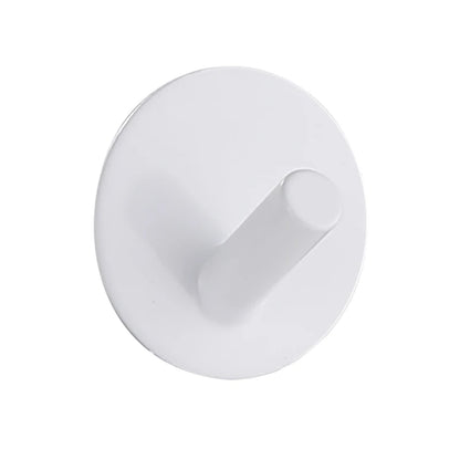 Adhesive Wall Hooks Towel Holder Door Key Cloth Coat Bathroom Robe Hanger Kitchen Hardware Rack Bag Hook Organizer For Hanging