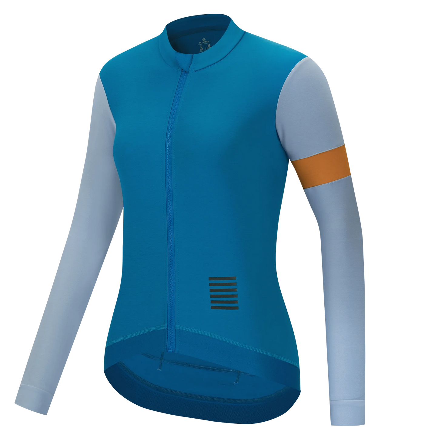 YKYW Women's Windbreak Thermal Fleece Jacket Pro Team Long Sleeve Cycling Jersey MTB Bike Maillot T Shirt Bicycle Clothing