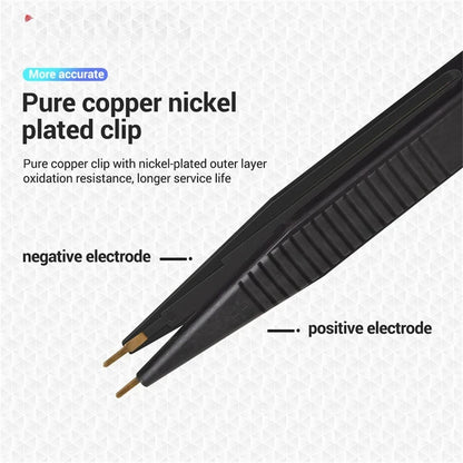 Capacitor Clip Detector Line Capacitance Test Leads Clip  LCR Universal Test Capacitor Resistance Multimeter Accessories