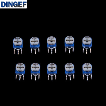 10Values 100PCS RM063 Variable Resistor KIT 1K 10K 100K 5K 50K 500R 1M 2K 20K 200K