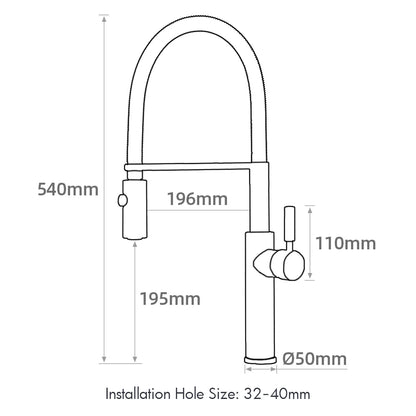 Brushed Gold Kitchen Faucets Single Handle Pull Out Kitchen Mixer Hot And Cold Water Swivel Degree Water Tap
