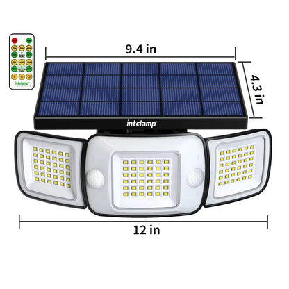 Solar Garden Lights Outdoor Solar Led for Outdoor Wall Light Sunlight Lamp Lighting External Spotlight Lamps Spotlights Lantern