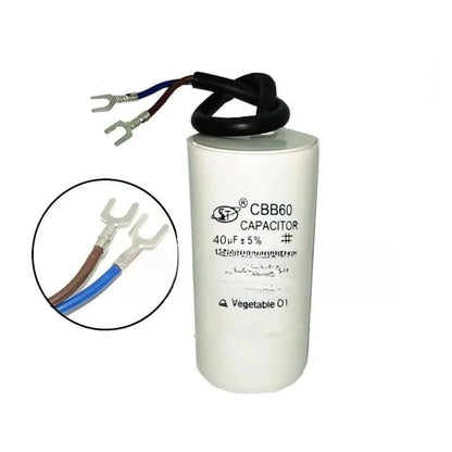 Universal 25uf Capacitor CBB60 Motor Run Capacitors Water Pump Starting Capasitor 450V AC Motors