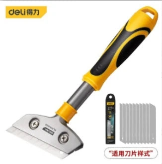 New Good Quality Stainless Steel Wallpaper Paint Tiles Flooring Scraper 600 mm Remover With Blade Household Cleaning Tools