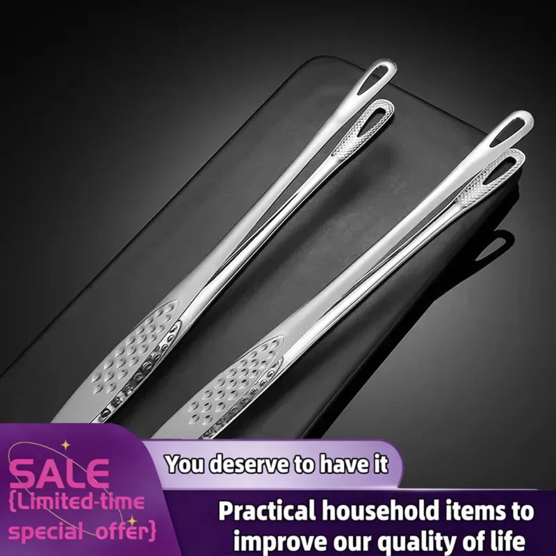 Stainless Steel Kitchen Tongs Clips Barbecue Tongs BBQ Grill Meat Tongs Cooking Tweezers for Food Utensils Kitchen Accessories