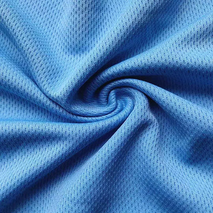Bird Eye Quick Dry Sport Training Jersey Fabric Moisture Wicking Breathable Mesh Short Sleeve Athletic Shirt Clothing Material