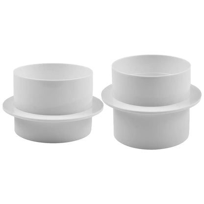 1pc Ventilation Pipe Round Check Valve Air Duct Control Exhaust Fan Pipe Accessories Kitchen Exhaust Fan Hose Anti-odor Valve
