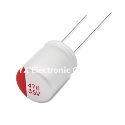 10Pcs Solid-State Capacitors DIP 35v 100uf 220uf 470uf 680uf 1000uf Applicable Power Supply Motherboard