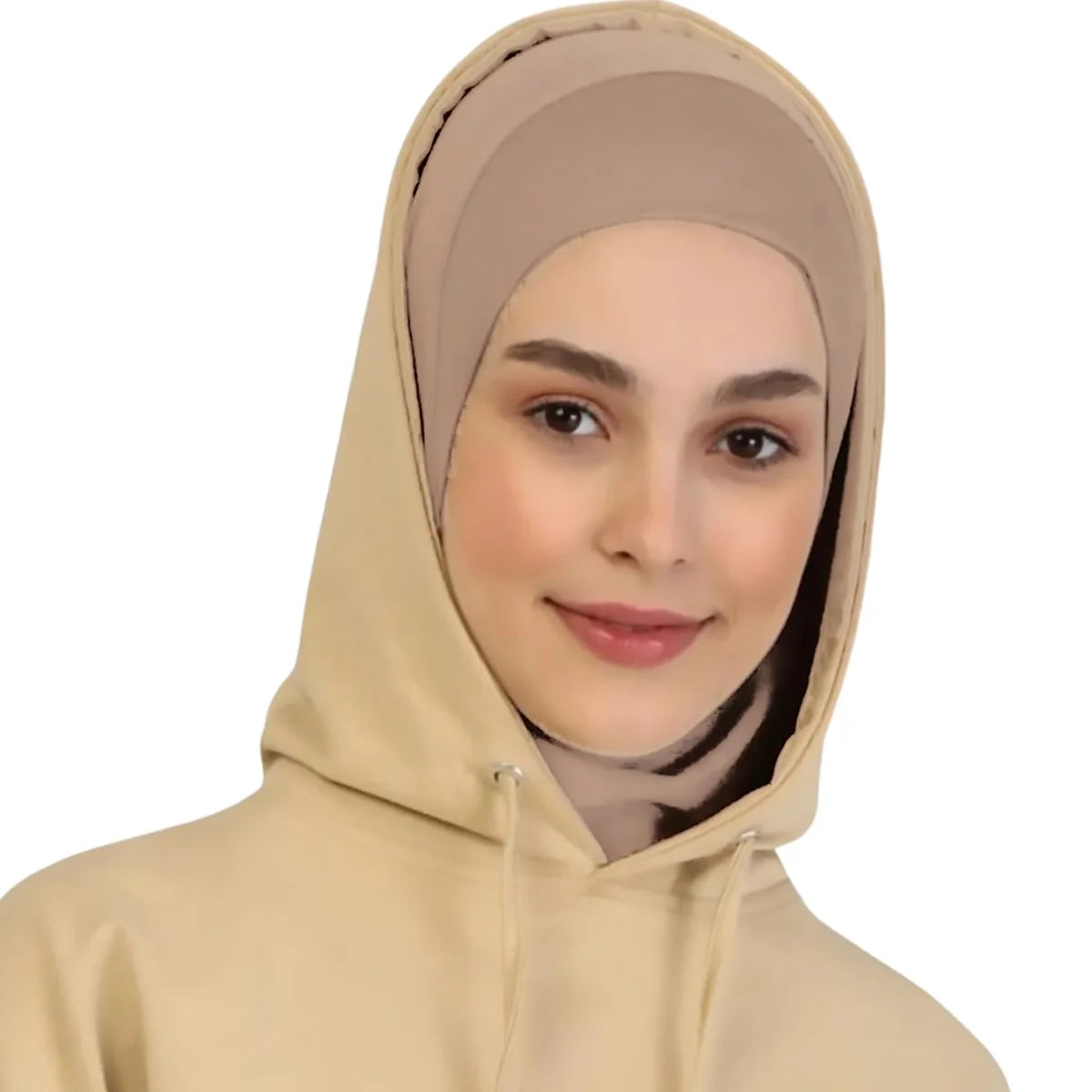 2/Pcs Crystal Hemp Wrinkle Hijab Instant Hijab Muslim Innerscarf For Woman Under Cap Hat Lady Solid Soft Headscarf Modal Jersey