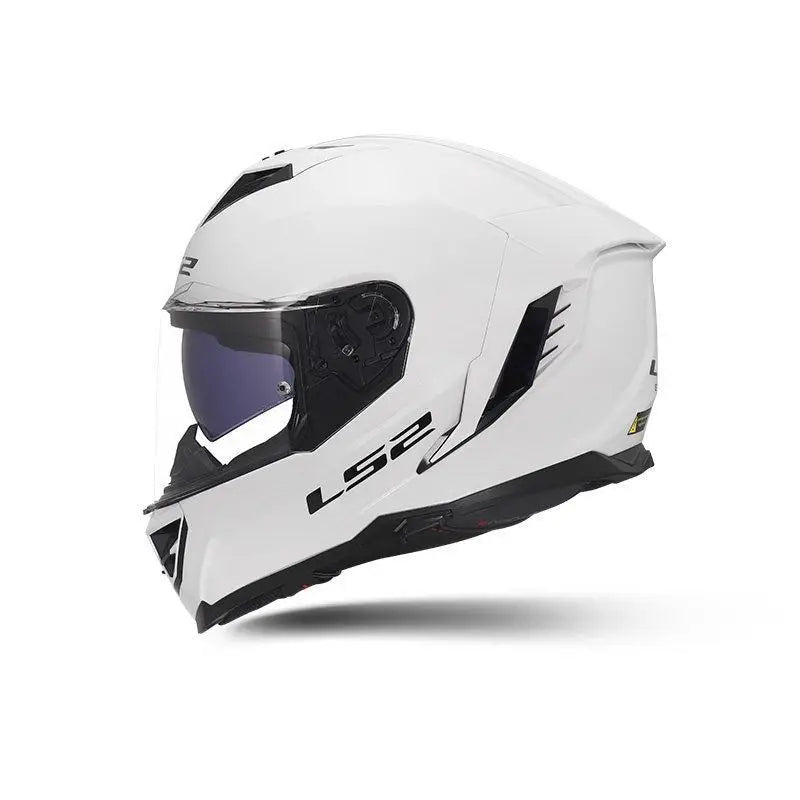 LS2 FF818 Motorcycle Helmet Full Face Double Lens Off-road Racing Helmet Men Breathable Cascos Para Moto DOT Casco Moto